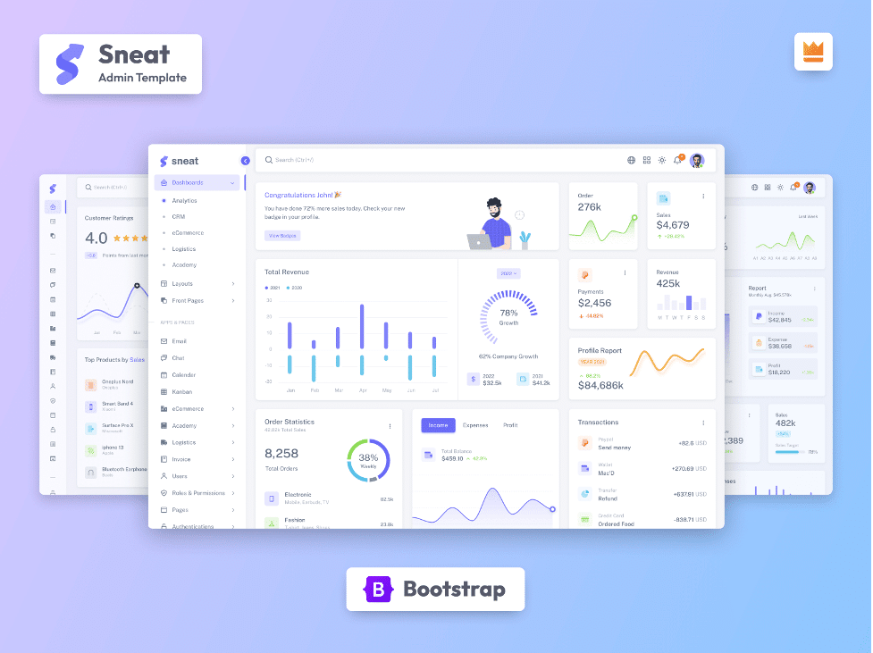 How Bootstrap Admin Templates Help In Developing Responsive Web Apps