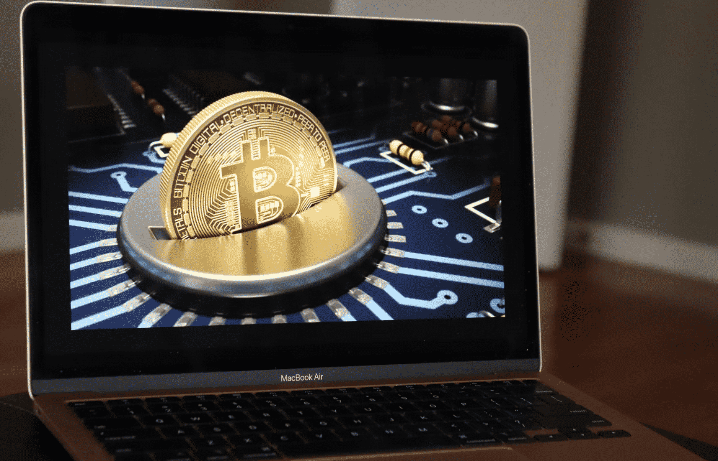 make laptop into crypto mining